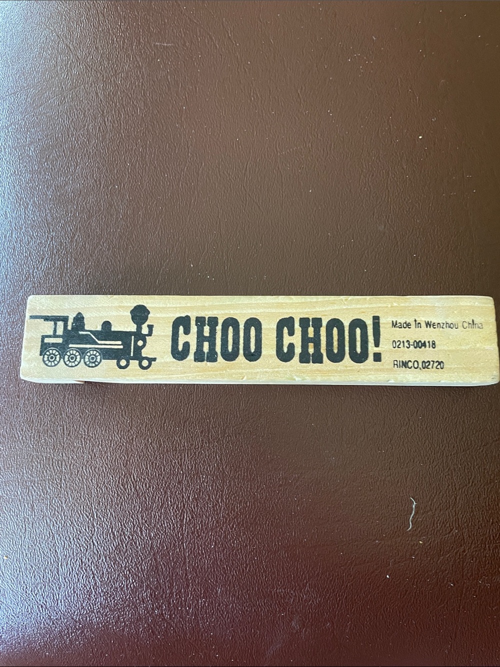 RINCO Wooden Train Whistle